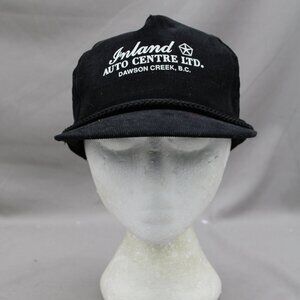 Vintage Corduroy Hat - Inland Auto Centre Dawson Creek - Adult Snapback